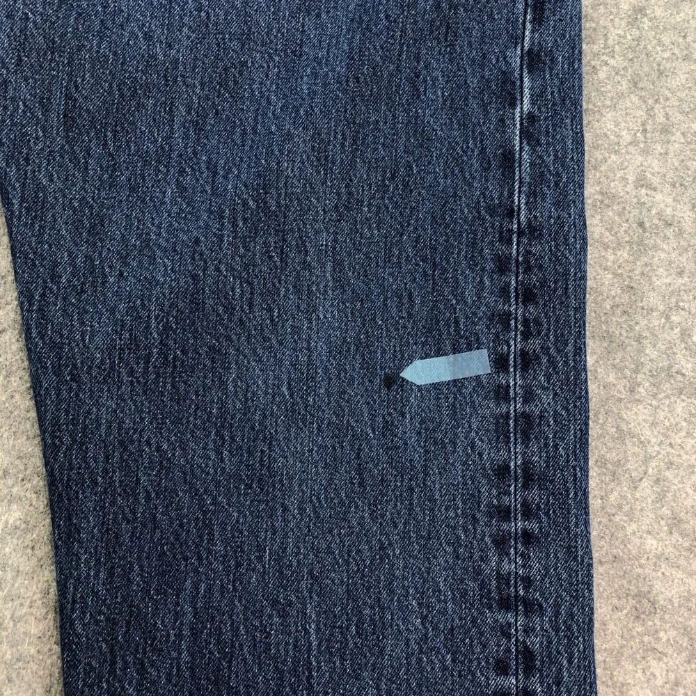 Levis 501 Mens Jeans 38x34 (fits 38x31) Straight Leg Blue Dark Wash Regular VTG